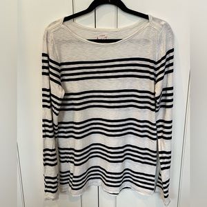 J. Crew long sleeved artist T Striped Size L